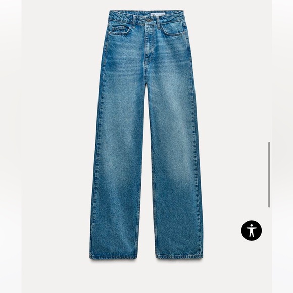 Zara High Waist Jeans - Picture 3 of 4